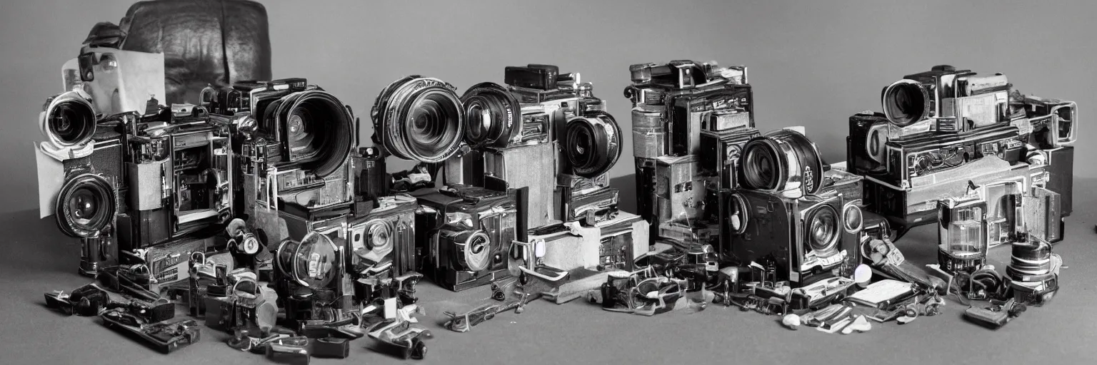 Image similar to a photo taken by someone who doesn\'t know how to use a camera:: the most complex kodak camera ever made