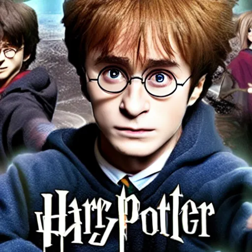 Image similar to Harry Potter as a Japanese anime 4K quality super realistic