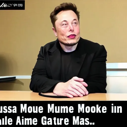 Prompt: Elon Musk, Anime protagonist