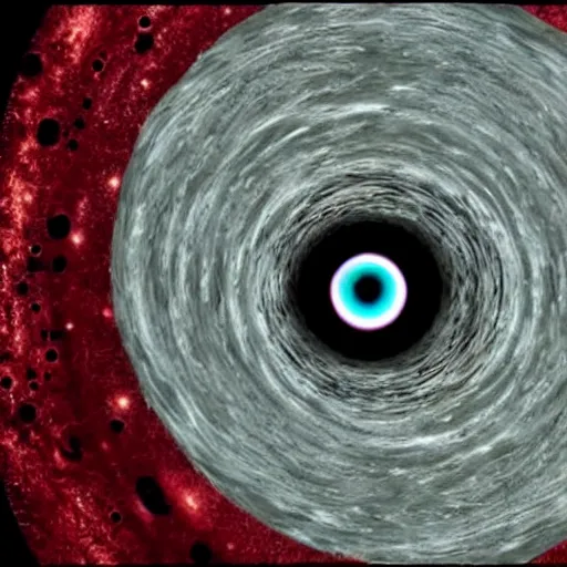 Image similar to where we're going we won't need eyes to see, event horizon, horror