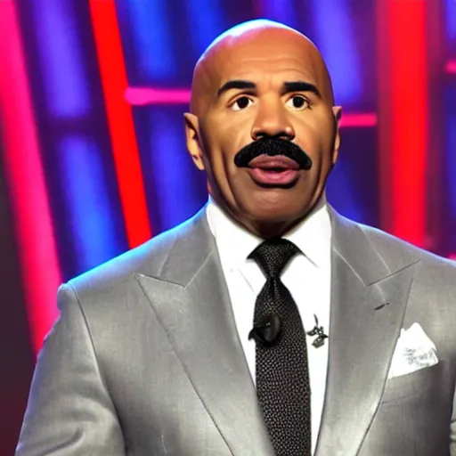 Image similar to steve harvey the rock Johnson