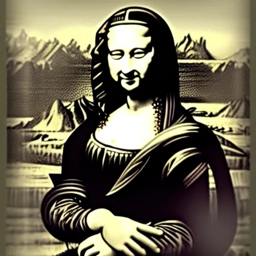 Prompt: A badass photo of beautiful sexy monalisa, extremely detailed, award winning photography