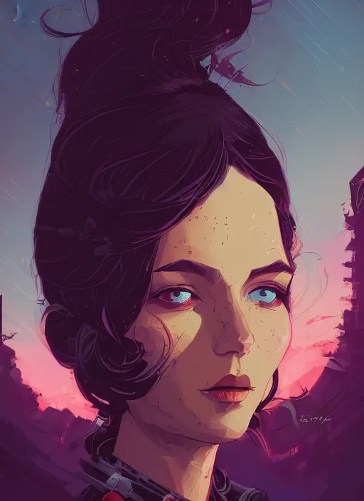 Image similar to portrait of beautifull maiden, cute face. dark fantasy, d & d, artstation, art by petros afshar, tom whalen, laurie greasley and greg rutkowski and ilya kuvshinov