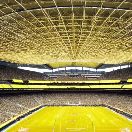Image similar to big stadium yellow colored,
