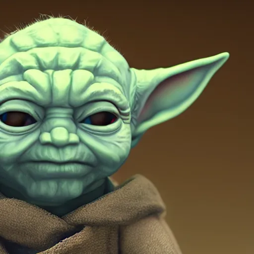 Prompt: walter white as baby yoda, award winning, trending on artstation, unreal engine