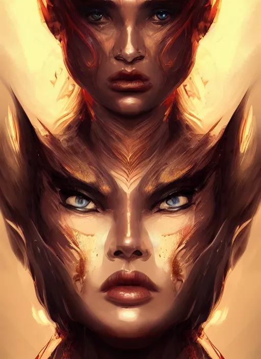 Prompt: portrait of the fire princess, fierce, striking, wonderful shading, realistic perfect face, concept art, dynamic pose, digital illustration, trending on artstation, intricate details, epic composition, sharp focus, 8 k uhd, masterpiece, wlop, ross draws