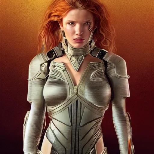 Image similar to ultra realistic illustration, bella thorne as borg 7 of 9 from star trek, intricate, elegant, highly detailed, digital painting, artstation, concept art, smooth, sharp focus, illustration, art by artgerm and greg rutkowski and alphonse mucha