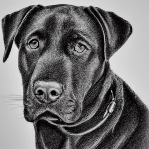 Dog Pencil Portraits | hand-drawn just for you in graphite or coloured  pencil