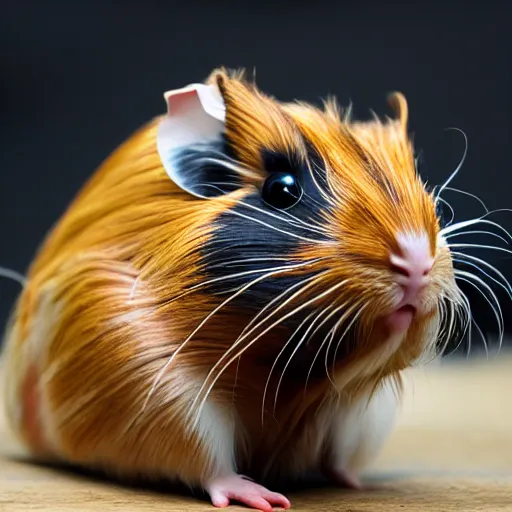 Image similar to this animal is a fusion of snake and Guinea pig 8k, HD