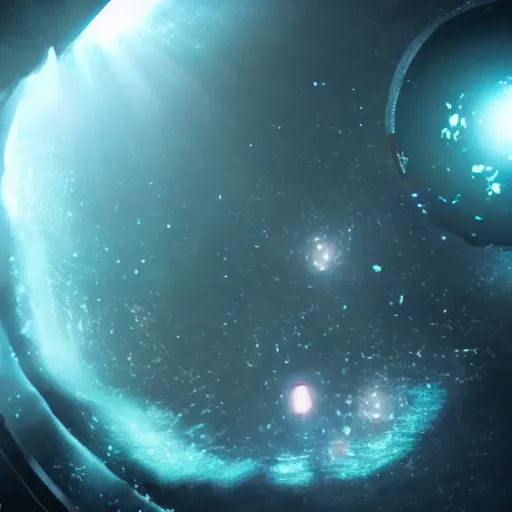 Image similar to world ending monster, in space, cinematic lighting, award winning