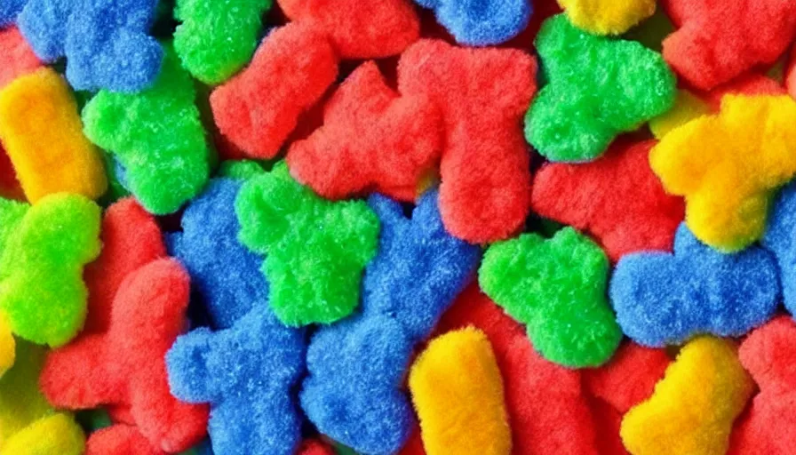 Image similar to sour patch kids!!, power rangers