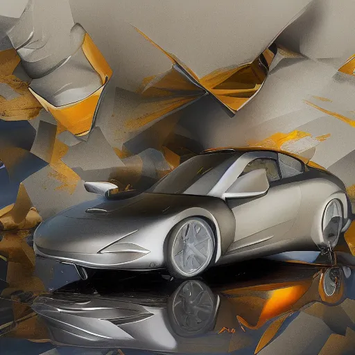 Image similar to car Ash Thorp khyzyl saleem car : medium size : in oil liquid, organic architecture medium sizeforms : 7, u, x, y, o medium size forms: Kazimir Malevich forms : brutalist medium size forms: keyshot, unreal engine 5, high reflections, oil, liquid, high glossy, ultra detailed, 4k, 8k, 16k