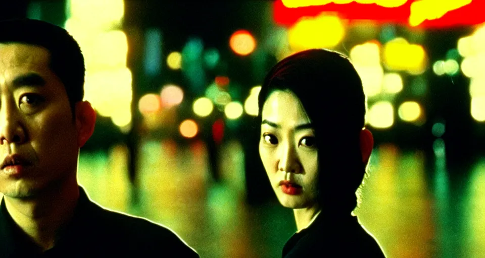 Image similar to wong kar - wai movie scene