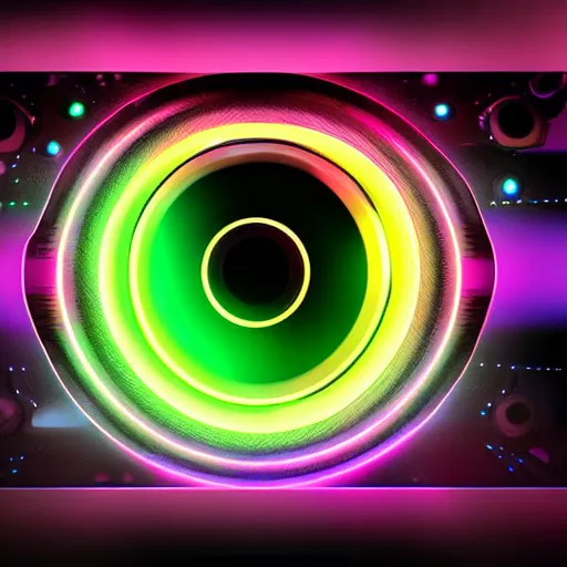 Image similar to cybernetic android eye, 8k resolution digital painting cinematic lighting by Jason Felix Steve Argyle Tyler Jacobson neon glow backdrop soft bokeh