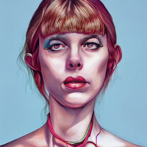 Image similar to photo of young woman by martine johanna