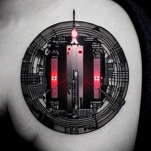 Cyberpunk Tattoo Sticker Punkrobot Arm Circuit Board Arm - Temu Ireland