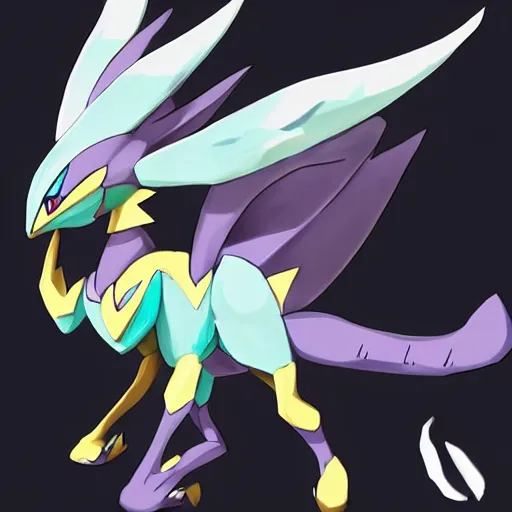 Image similar to New Legendary Pokemon, Concept art, trending on deviantart,