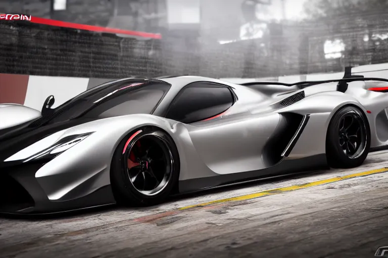 Image similar to photo wallpaper sport car gran turismo 7 forza horizon need for speed fast and furious 5 unreal engine supercar hypercar game concept car octane render, 4 khd 2 0 2 2 3 d cgi rtx style chrome reflexion global illumination ray tracing hdr arstation pixar and disney unreal