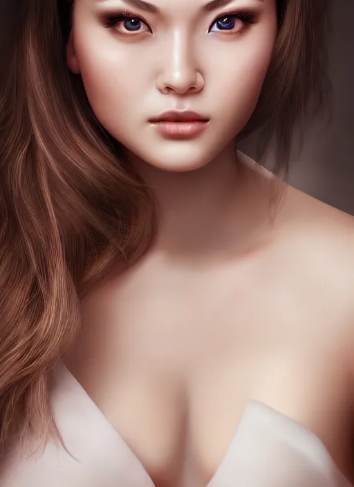 Image similar to a gorgeous female photo, professionally retouched, soft lighting, realistic, smooth face, full body shot, torso, dress, perfect eyes, wide angle, sharp focus on eyes, 8 k, high definition, insanely detailed, intricate, elegant, artgerm and jason chan and mark litvokin