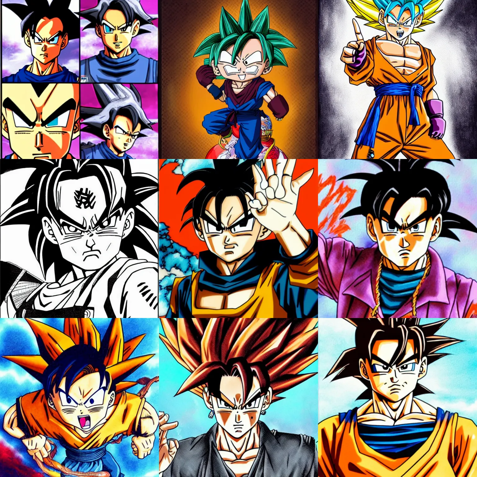 The Evolution Of Dragon Ball Characters