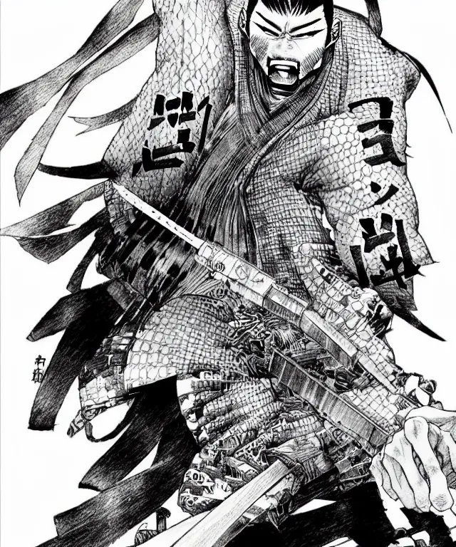 Prompt: A manga about a shaved-headed scarred yakuza. Sharp high quality manga, fine details, straight lines, solo, architecture in the background, masterpiece, highly detailed drawing by Yoshiaki Tabata, Tsutomu Nihei, Kentaro Miura