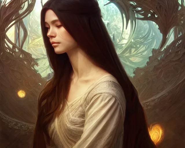 Image similar to photography of robert irwin, deep focus, d & d, fantasy, intricate, elegant, highly detailed, digital painting, artstation, concept art, matte, sharp focus, illustration, hearthstone, art by artgerm and greg rutkowski and alphonse mucha