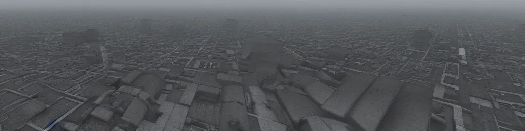 Prompt: source engine skybox of Pruszków by Andrei Tarkovsky, highly detailed render