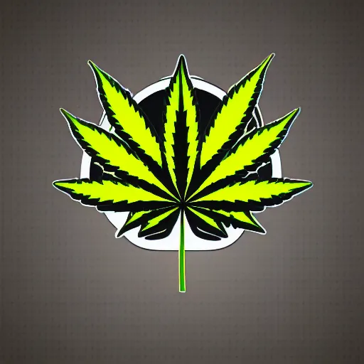 Image similar to Weed logo illustration, marijuana icon, vector design