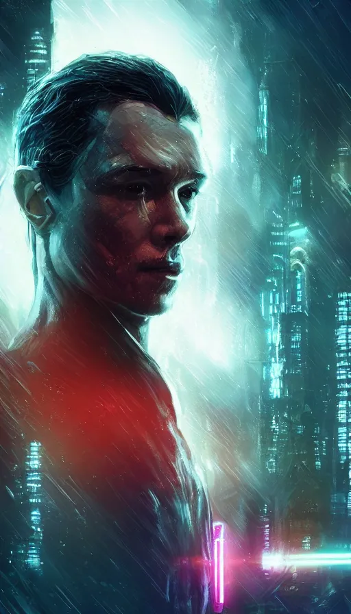 Image similar to altered carbon, rebirth, neon, dreamy vibe, lord of the rings, matrix, fame of thrones, fibonacci, sweat drops, insane intricate, highly detailed, cinematic, atmospheric. digital painting, artstation, concept art, smooth, sharp focus, illustration, unreal engine 5, 8 k, art by laura sava