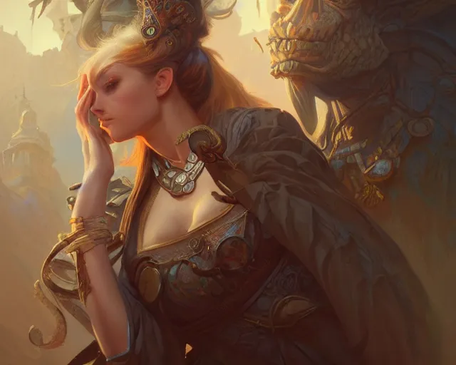 Image similar to photography of robert childress, deep focus, d & d, fantasy, intricate, elegant, highly detailed, digital painting, artstation, concept art, matte, sharp focus, illustration, hearthstone, art by artgerm and greg rutkowski and alphonse mucha