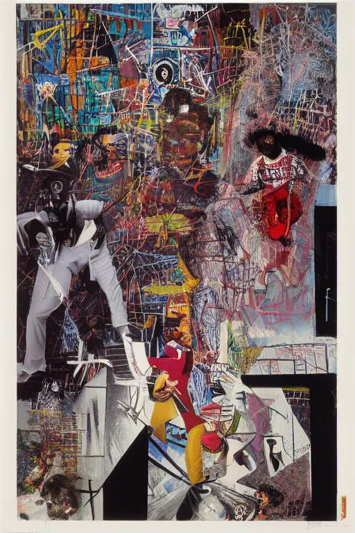 Image similar to by david lachapelle, by m c escher, by basquiat