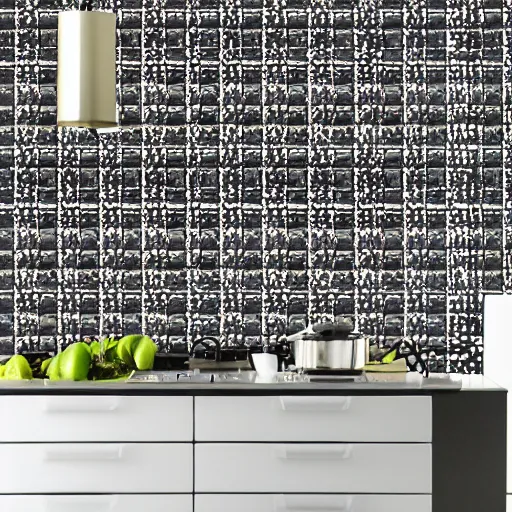 Image similar to modern kitchen wallpaper design. expensive