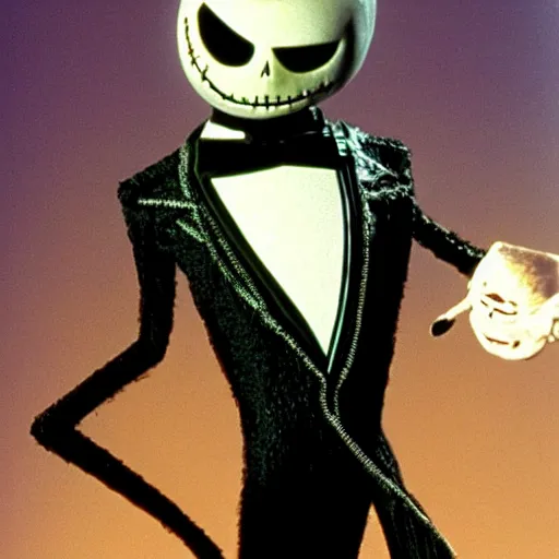 Prompt: bill murray in nightmare before christmas