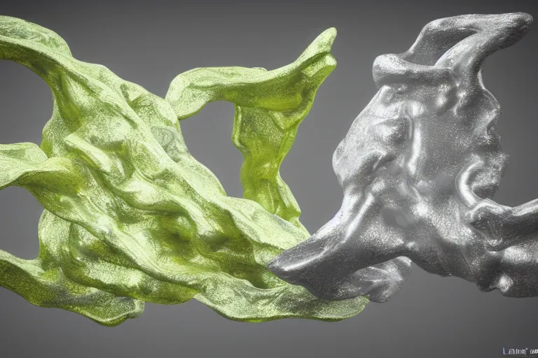 Image similar to Painful pleasures by Lynda Benglis, octane render, 4k, 8k, sharp