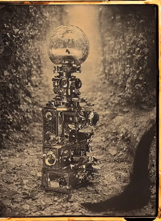 Image similar to old wetplate daguerreotype invention of the time, explosion of data fragments, fractal, intricate, elegant, highly detailed, parallax, leica, medium format, subsurface scattering, by paul delvaux