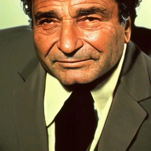 Image similar to peter falk. as captain jack o'neil,