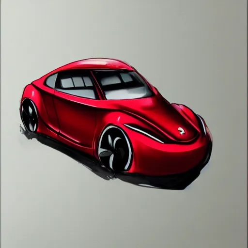 Prompt: concept art of the apple car released in 2 0 4 0 ultra detailed, 8 k, digital art