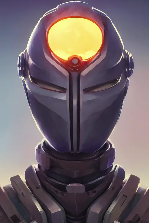 Image similar to epic mask helmet robot ninja portrait stylized as fornite style game design fanart by concept artist gervasio canda, behance hd by jesper ejsing, by rhads, makoto shinkai and lois van baarle, ilya kuvshinov, rossdraws global illumination radiating a glowing aura global illumination ray tracing hdr render in unreal engine 5