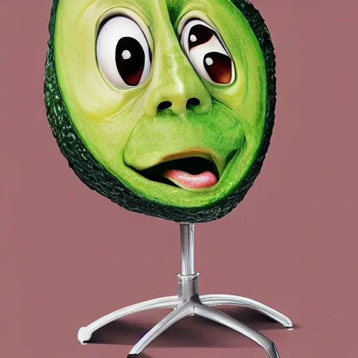 Prompt: gary busey as an avocado. highly detailed. hyper real photo. 4 k.