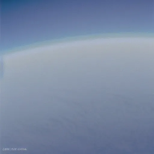 Image similar to Ground view of the clouds of the planet Uranus, sharp, endless horizon, award winning photography