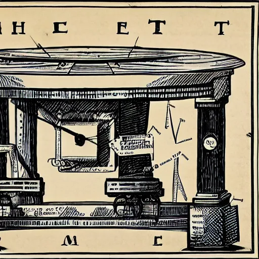 Image similar to diagram of the time machine