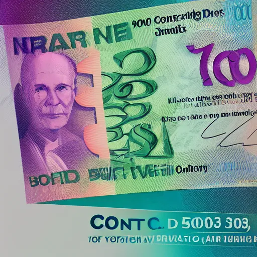 Image similar to concept design £ 5 0 note for the year 2 0 3 3