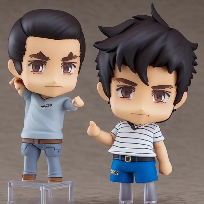 Prompt: John Mayer, An anime Nendoroid of John Mayer, figurine, detailed product photo