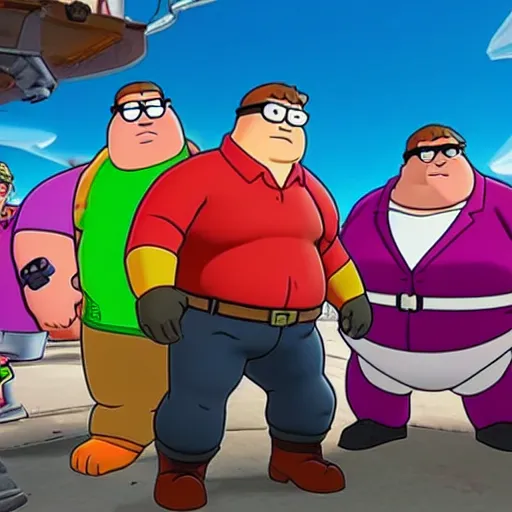 Image similar to peter griffin in fortnite