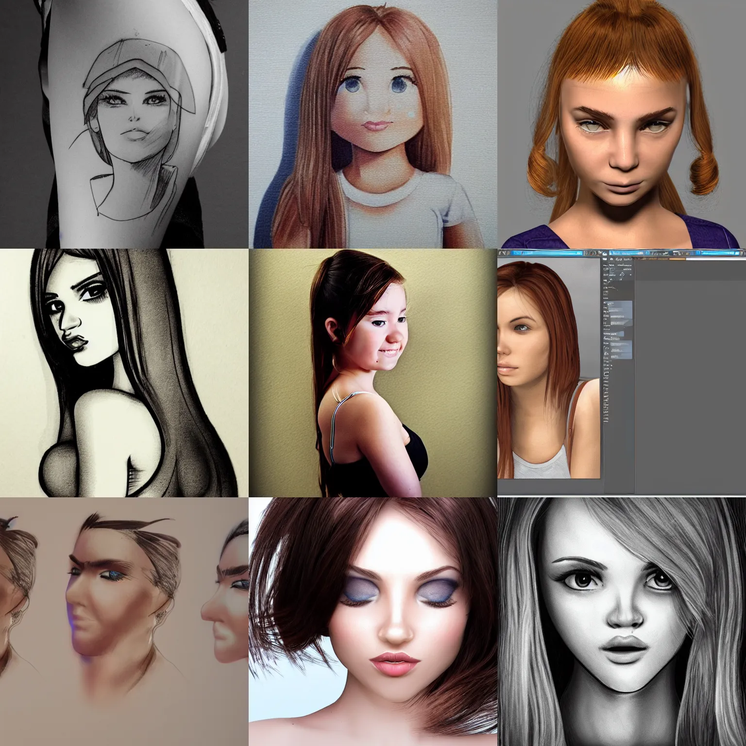 girl, modifiers to enhance the image and add realism | Stable Diffusion ...