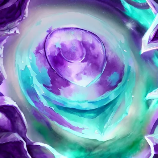 Image similar to purple infinite essence artwork painters tease rarity, void chrome glacial purple crystalligown artwork teased, shen rag essence dorm watercolor image tease glacial, iwd glacial whispers banner teased cabbage reflections painting, void promos colo purple floral paintings teased rarity
