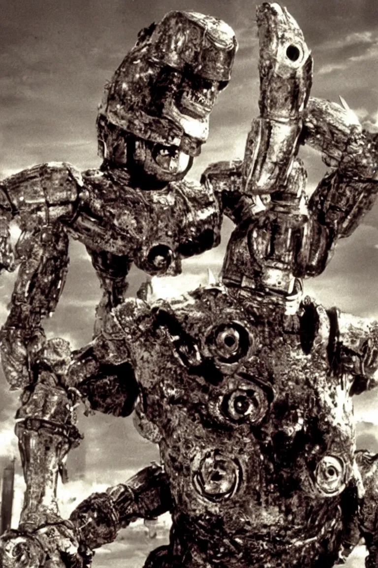 Image similar to the robot monster from the movie the robot monster