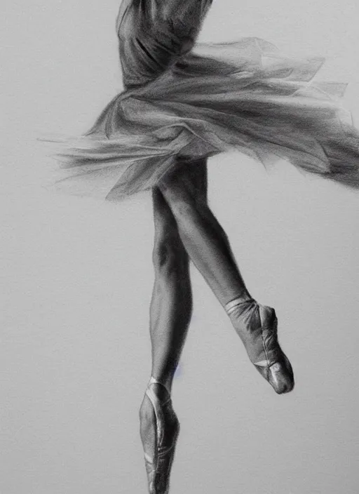 Image similar to gorgeous graceful graphite gesture drawing of a ballerina dancing through time and space, highly detailed, smooth, focus