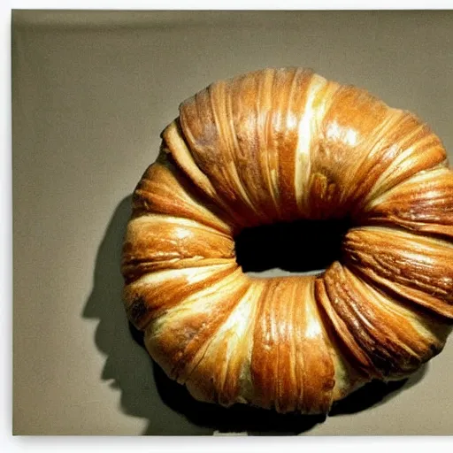 Prompt: a croissant by R H Giger