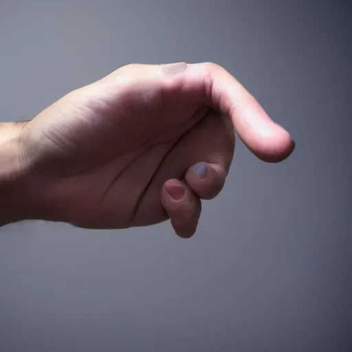 Image similar to hand of a normal human being